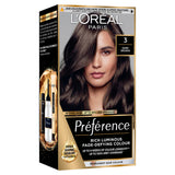 Sainsburys L'Oreal Paris Preference Permanent Hair Dye Brasilia Dark Brown 3.0- Buy online at McGrocer