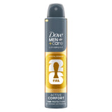 Sainsburys Dove Men+Care Advanced Active Comfort Antiperspirant Aerosol Deodorant Spray 200ml FIFA Limited Collection- Buy online at McGrocer