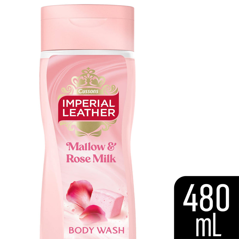 Imperial Leather Mallow & Rose body wash 480ml - British product