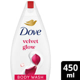 Sainsburys Dove Velvet Glow Body Wash Shower Gel 450ml- Buy online at McGrocer
