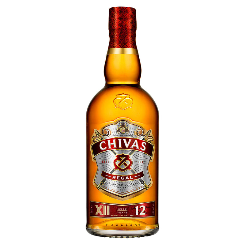Chivas Regal 12 Year Old Scotch Whisky 70cl - British product