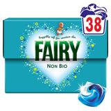 Fairy non bio laundry pods 38 washes (British brand)