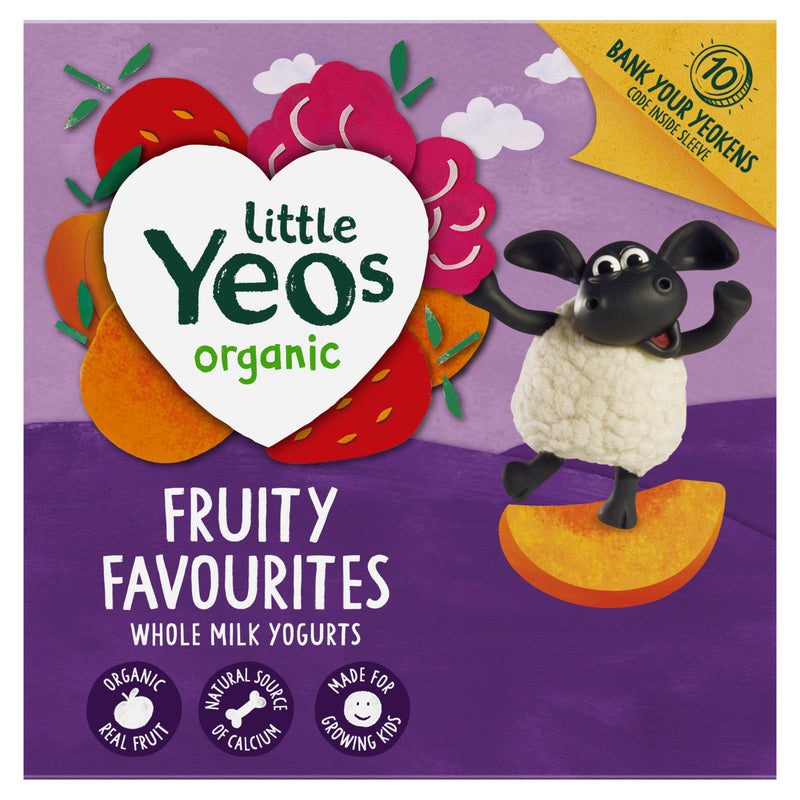 Yeo Valley Organic Little Yeos 4x85g