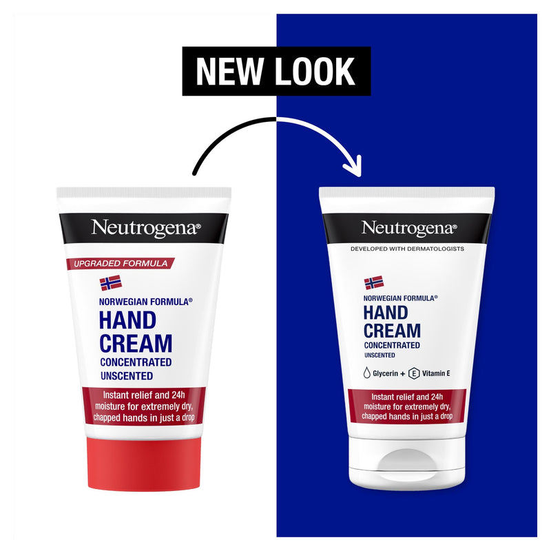 Neutrogena Norwegian Formula unscented hand cream 50ml (British brand)
