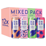 Dash Sparkling Water Mixed Pack 12 x 330ml - British product