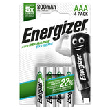 Sainsburys Energizer Extreme AAA Rechargeable Batteries 800mAh x4- Buy online at McGrocer