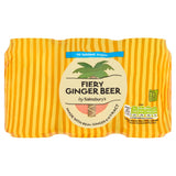Sainsbury's Diet Ginger Beer 6x330ml pack (British brand)