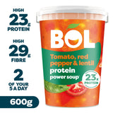 High Protein Red Pepper Tomato and Lentil Soup 600g