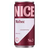 Sainsburys Nice Malbec Red Wine 18.7cl- Buy online at McGrocer