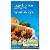 Sainsbury's sage and onion stuffing mix 85g, imported from the UK