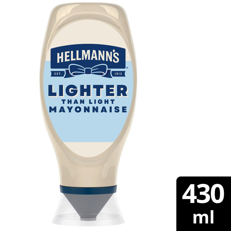Hellmann's Lighter than Light mayonnaise 430ml, UK version