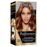Sainsburys L'Oreal Paris Preference Permanent Hair Dye Virginia Light Golden Brown 5.3- Buy online at McGrocer
