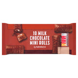 Sainsbury's chocolate mini rolls vanilla filling 268g - British product