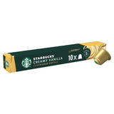 Sainsburys Starbucks by Nespresso Creamy Vanilla Flavoured Coffee Pods x10- Buy online at McGrocer