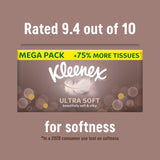 Kleenex Ultra Soft tissues extra large box 40 sheets (British brand)