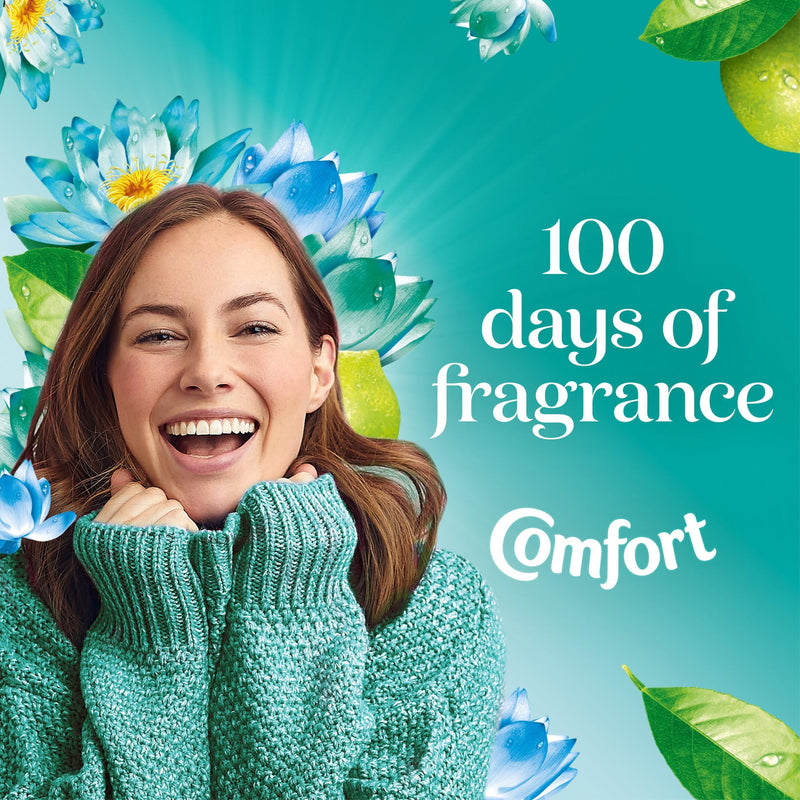 Comfort fabric conditioner Waterlily Lime 900ml (British brand)