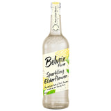 Belvoir Farm sparkling elderflower drink 750ml (British brand)