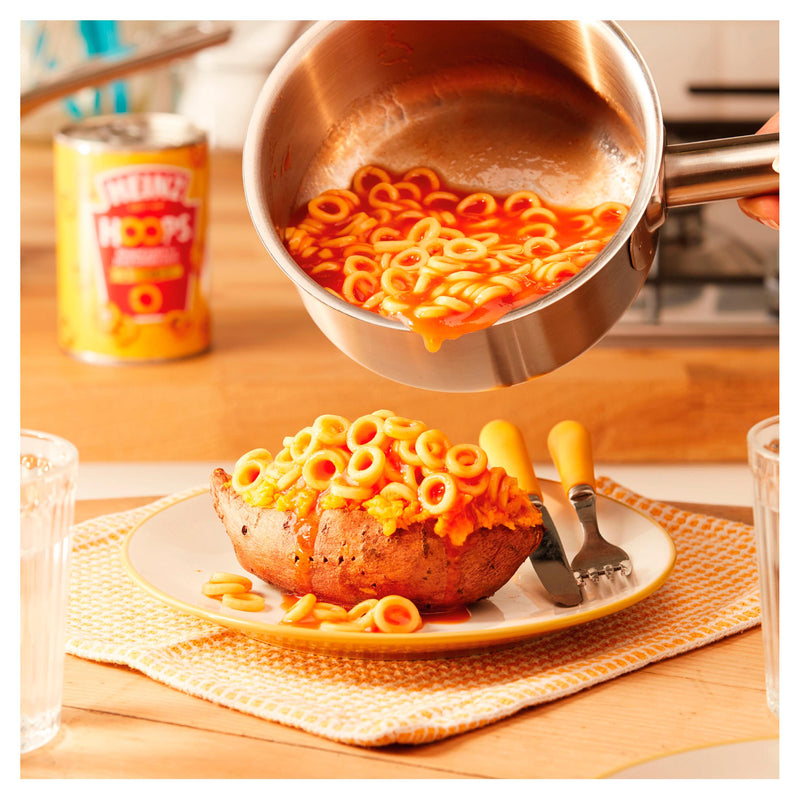 Heinz spaghetti hoops value pack 4x205g, UK version