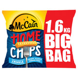 McCain frozen crinkle cut chips 1.6kg, imported from the UK