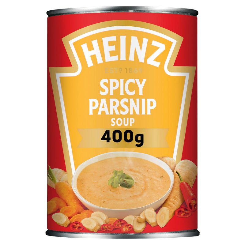 Heinz Ready to Eat Spicy Parsnip Soup 400g, UK version