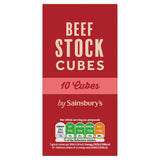 Sainsbury's stock cubes beef flavour 100g - British product