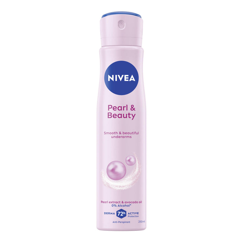 Nivea Pearl & Beauty deodorant spray 250ml, UK version