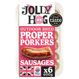 The Jolly Hog Proper Porker Sausage x6 400g