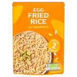 Sainsbury's microwave egg fried rice 250g - British product