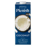 Plenish organic coconut drink long life 1L, imported from the UK