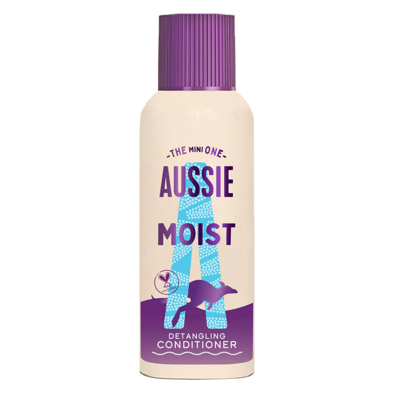 Aussie Miracle Moist detangling conditioner bottle 100ml size - British product