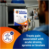 Voltarol muscle pain relief plaster 2 pack (British brand)