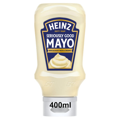 Sainsburys Heinz Seriously Good Mayonnaise 395g- Buy online at McGrocer