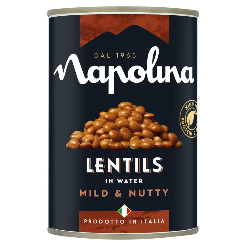Napolina lentils in water 400g (British brand)