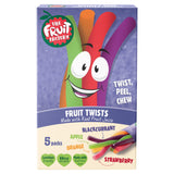 The Fruit Factory fruit twists gummy snack 90g - British product