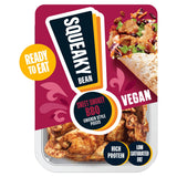 Sainsburys Squeaky Bean Chicken Style Pieces Sweet Smokey BBQ Ready Meal 130g- Buy online at McGrocer