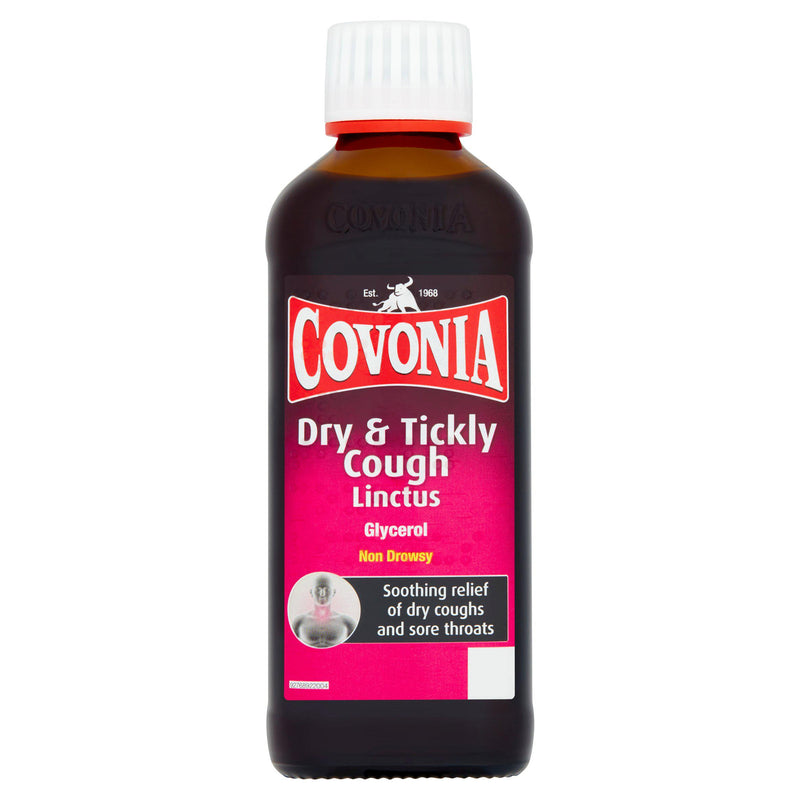 Covonia Dry & Tickly Cough Linctus 150ml - British product