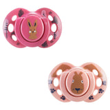 Sainsburys Tommee Tippee Closer to Nature Fun Style Orthodontic Baby Soothers 18-36m 2 Pack- Buy online at McGrocer
