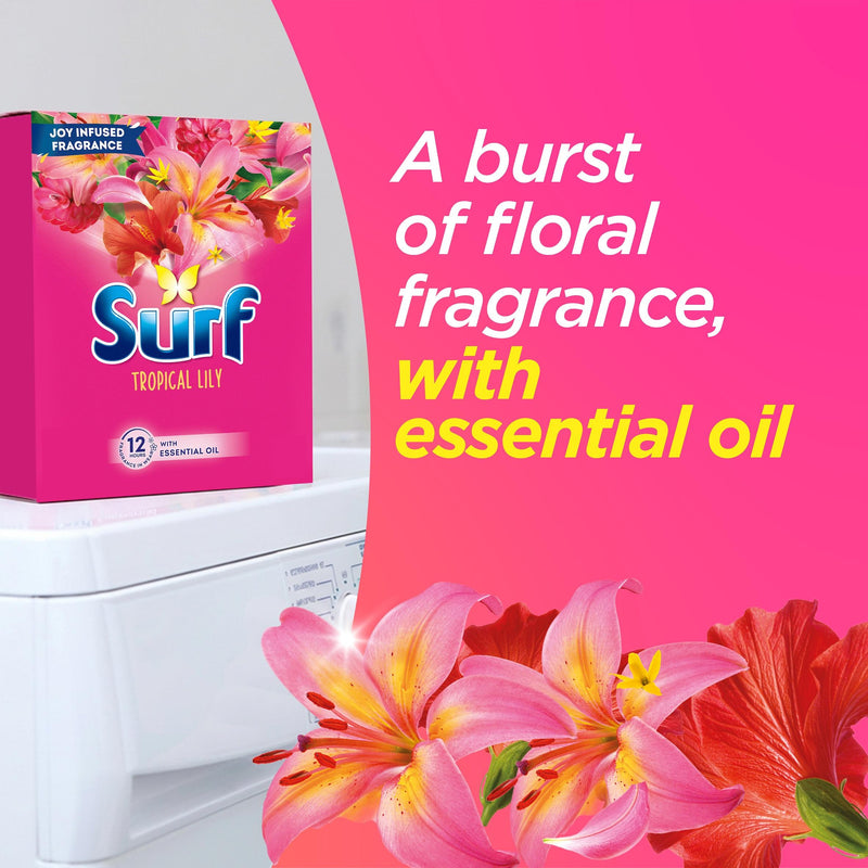Surf Tropical Lily washing powder 3.75 kg, UK version