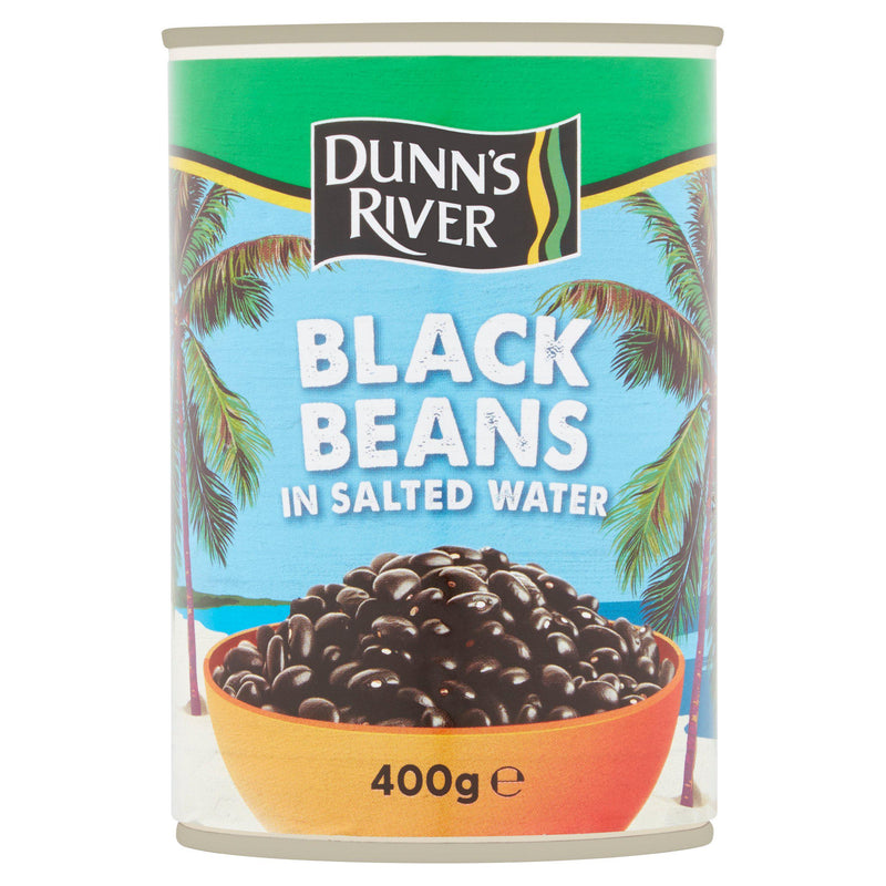 Dunn's River black beans 400g canned - British product