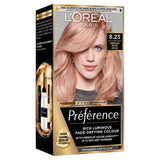 Sainsburys L'Oreal Paris Preference Permanent Hair Dye Santorini Medium Rose Gold Blonde 8.23- Buy online at McGrocer