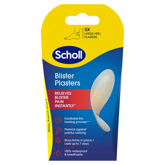 Scholl Large Heel Blister Plasters x5 GOODS Sainsburys   