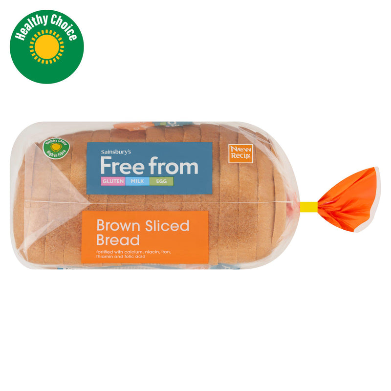 Sainsbury's Free From Brown Sliced Bread 535g (British brand)