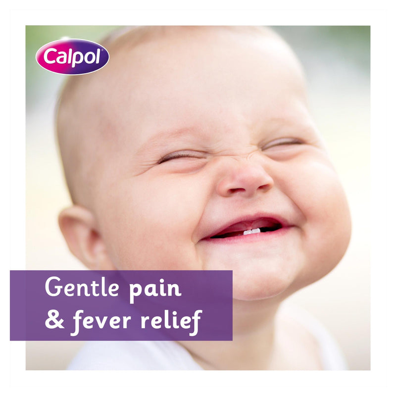 Calpol infant paracetamol suspension sugar-free 100ml - British product