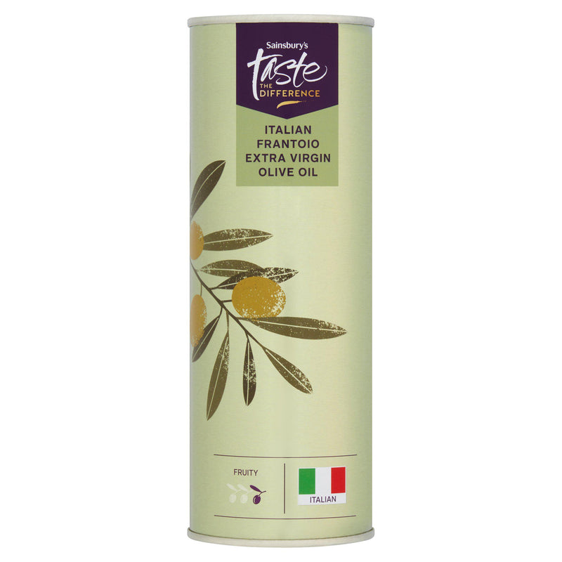 Sainsbury's extra virgin olive oil Frantoio 500ml, imported from the UK