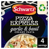 Sainsburys Schwartz Pizza Express Garlic Basil Creamy Pasta Mix 35g- Buy online at McGrocer