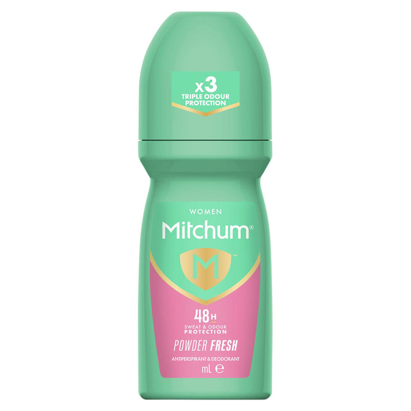 Mitchum Powderfresh Roll-On 100ml, imported from the UK