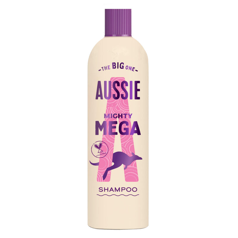 Aussie Mighty Mega Shampoo 400ml - authentic British product