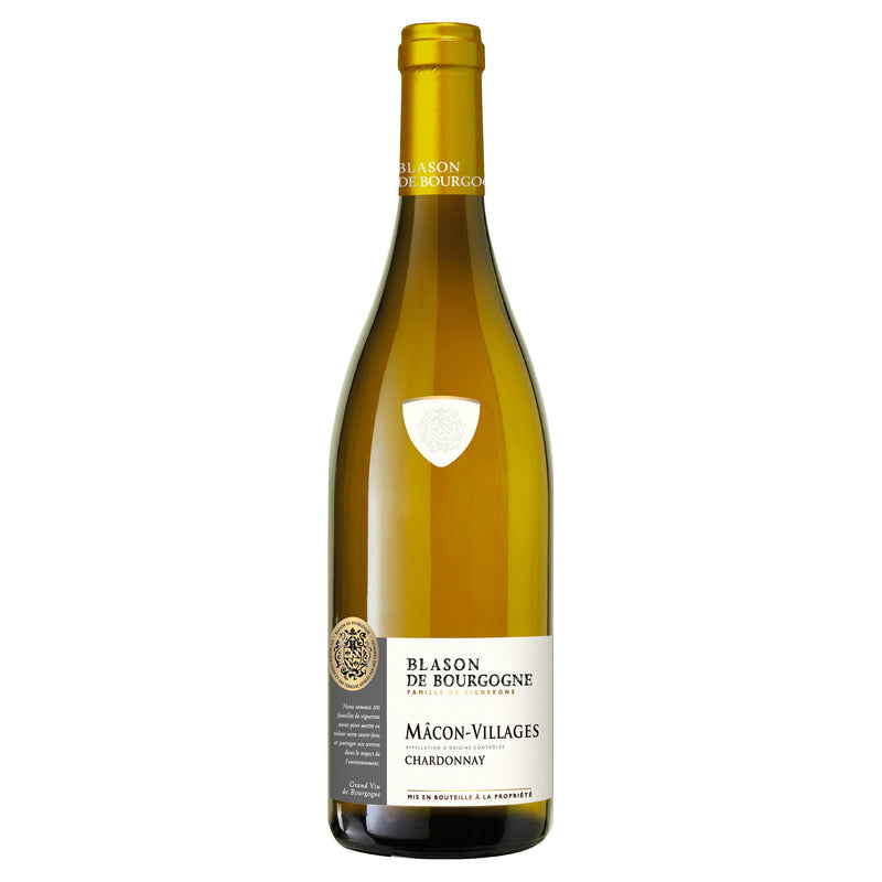 Blason Macon Villages Chardonnay white wine 75cl, imported from the UK