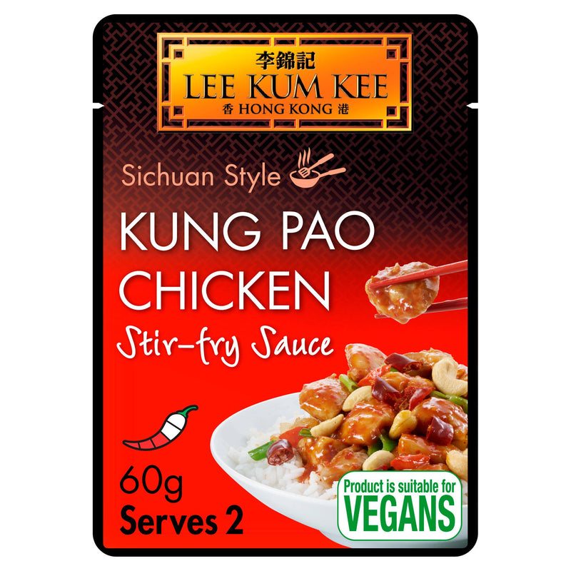 Lee Kum Kee Kung Pao Chicken Stir Fry Sauce 60g, UK version