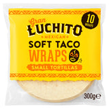 Gran Luchito soft taco wraps wheat tortillas 300g, imported from the UK